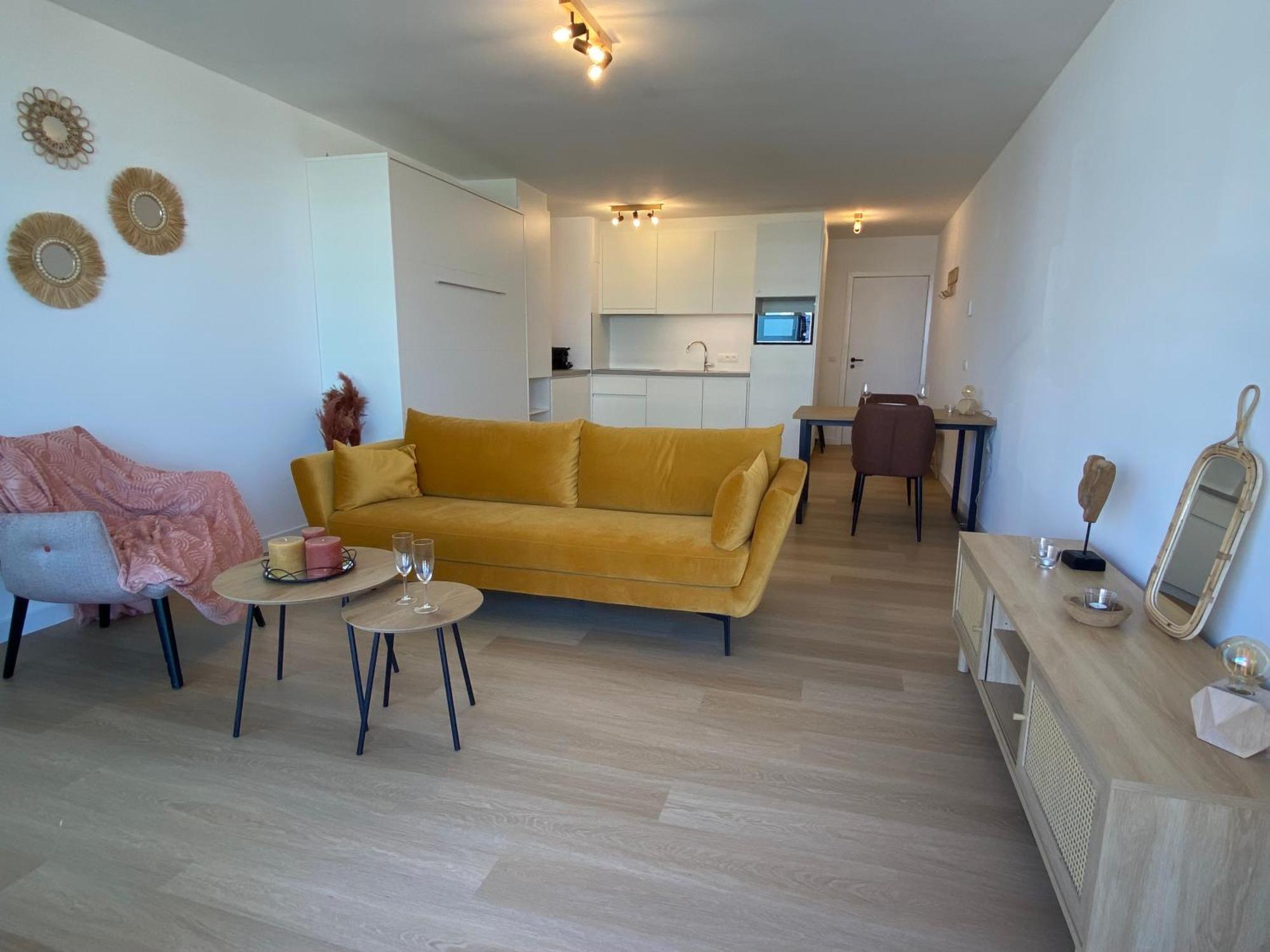 Sky Sea View Studio Остенде Екстер'єр фото