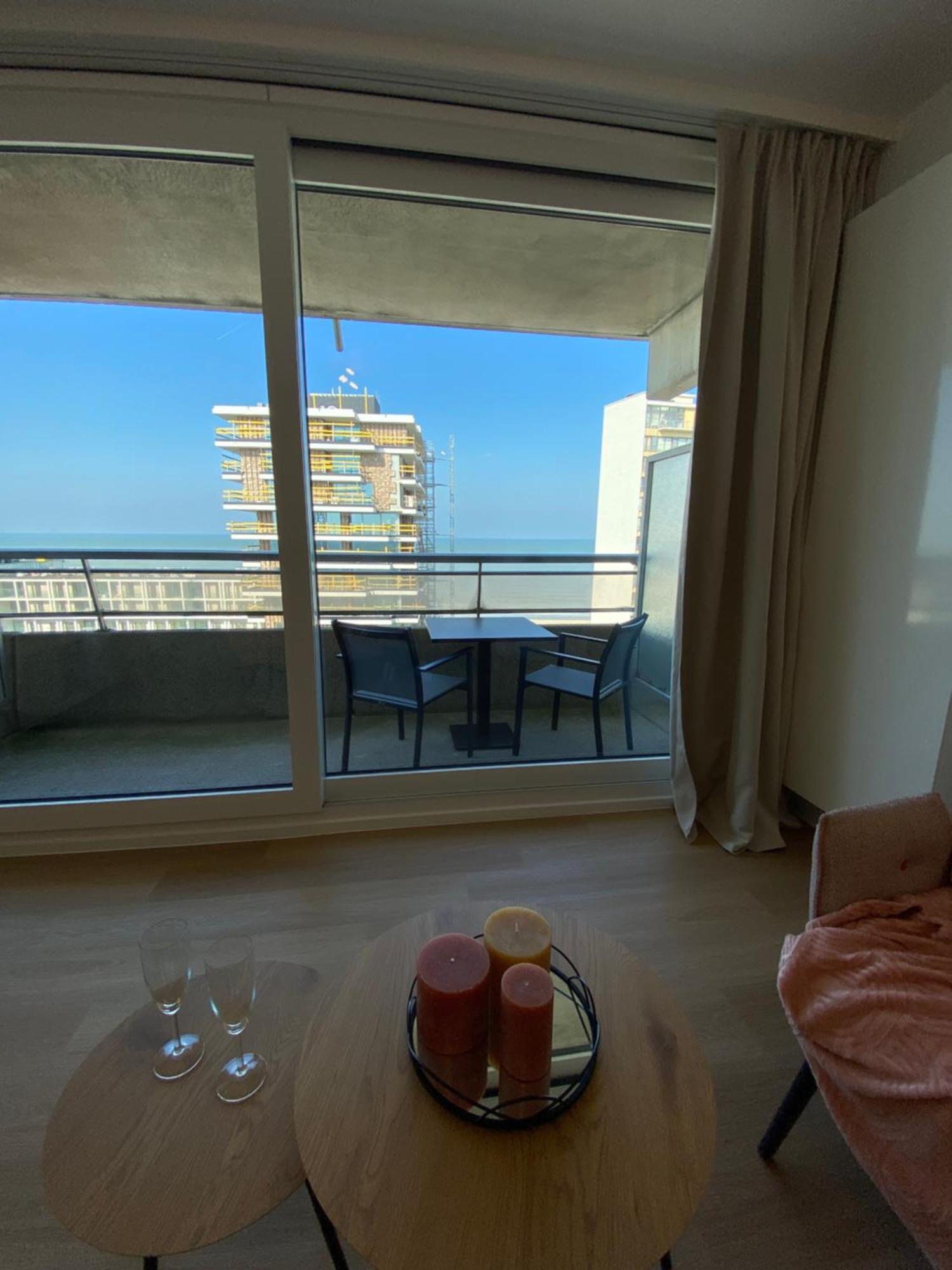 Sky Sea View Studio Остенде Екстер'єр фото